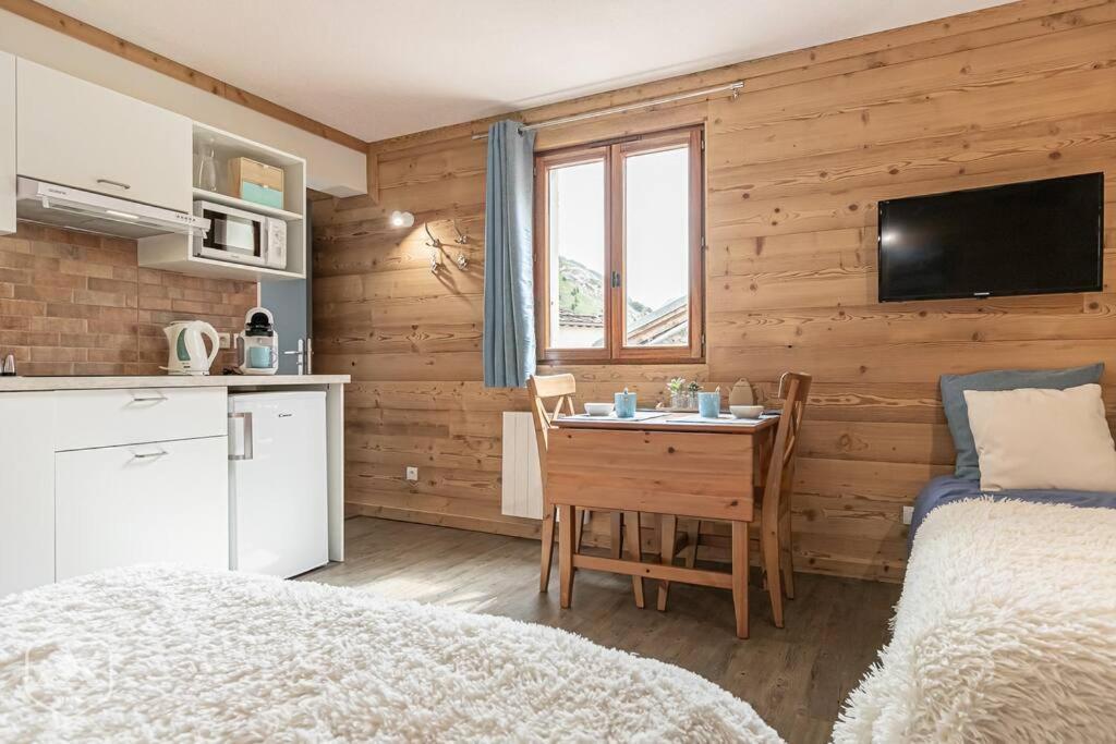 Ferienwohnung Cote-Bourget 3 Pers La Belle Plinier Proche La Norma Aussois Villarodin-Bourget Exterior foto